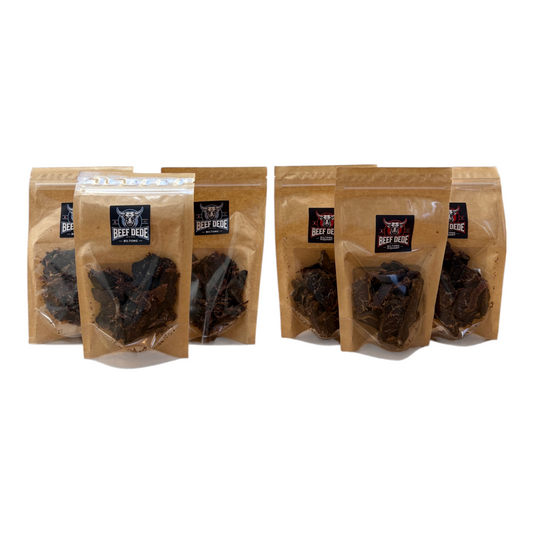 Beef Dede Biltong - Pack familial (6 x 70 g)