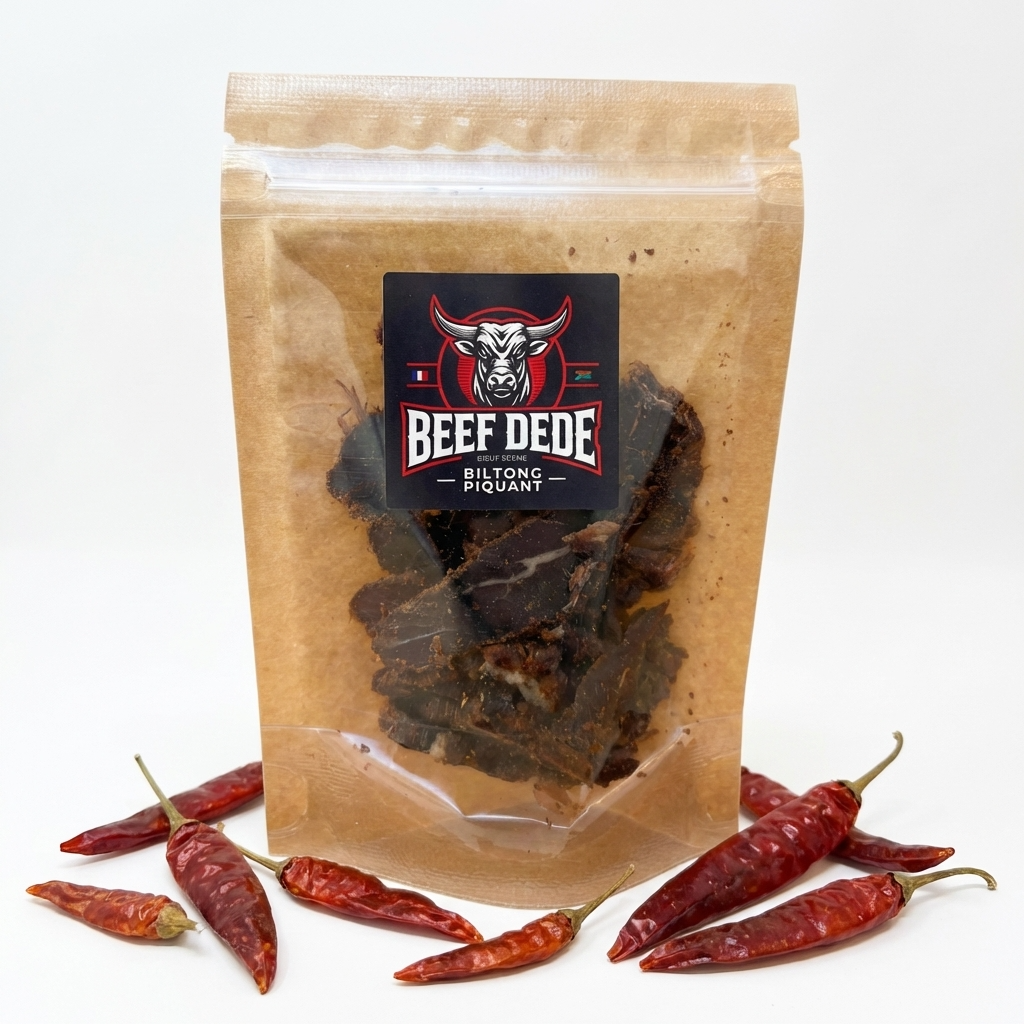 Famille Biltong (6x70g) | Viande Séchée( Biltong) | 100% Bœuf Français | Beef Dede